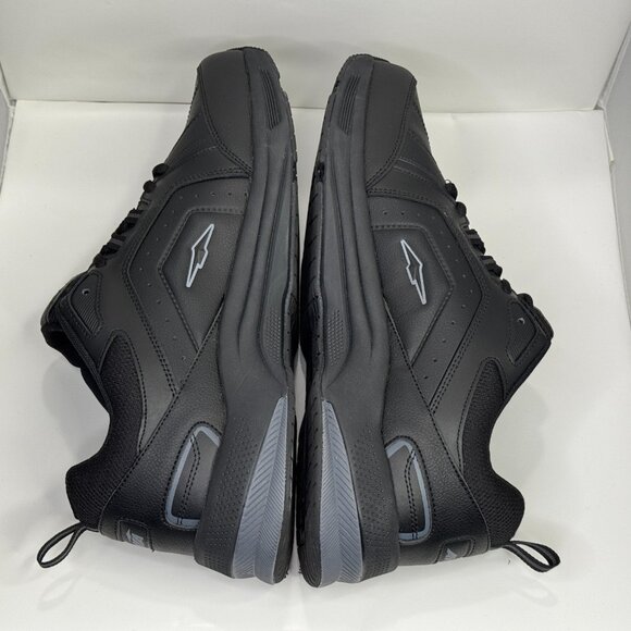 Avia Quickstep Shoes Mens 12 W Wide Black Walking Sneakers Black Memory Foam - Picture 8 of 12